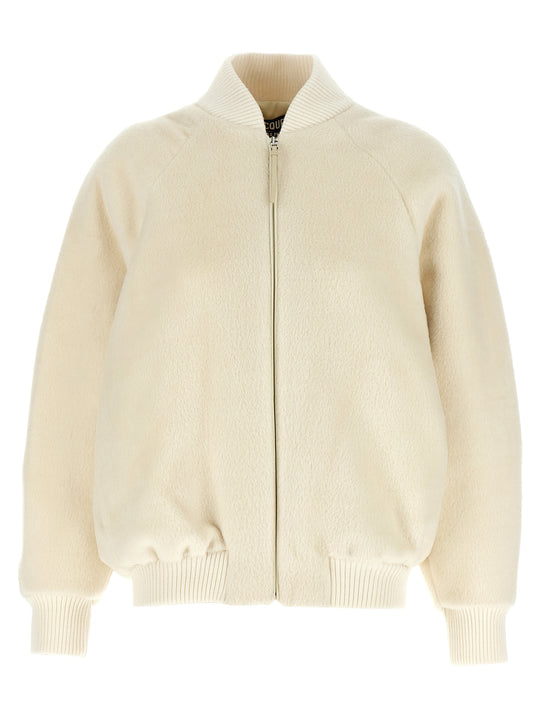 Le Blouson Pilu Puffer Jackets White