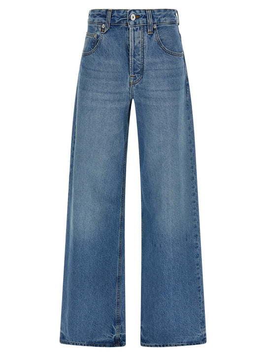 Le De-NîMes Large Jeans Light Blue