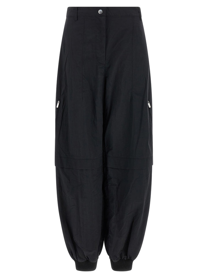Jacquemus Le Cargo Ovalo Pants - Black | 83979c4193002ec30cd5e35dd3a28241e9a3abc9