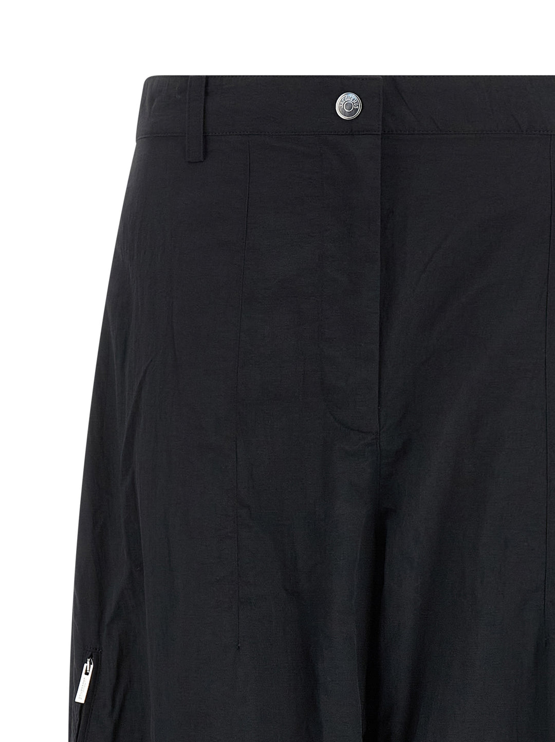 Jacquemus Le Cargo Ovalo Pants - Black | 09431f06cbd066965a7dffdf07f5f41258f7f1be