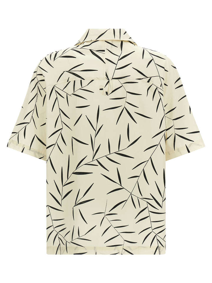 Jacquemus La  Chemise Fonccio Shirt and Blouse - White/Black | 62cac19919054af88b788b8c8230c0d98e0c0a04