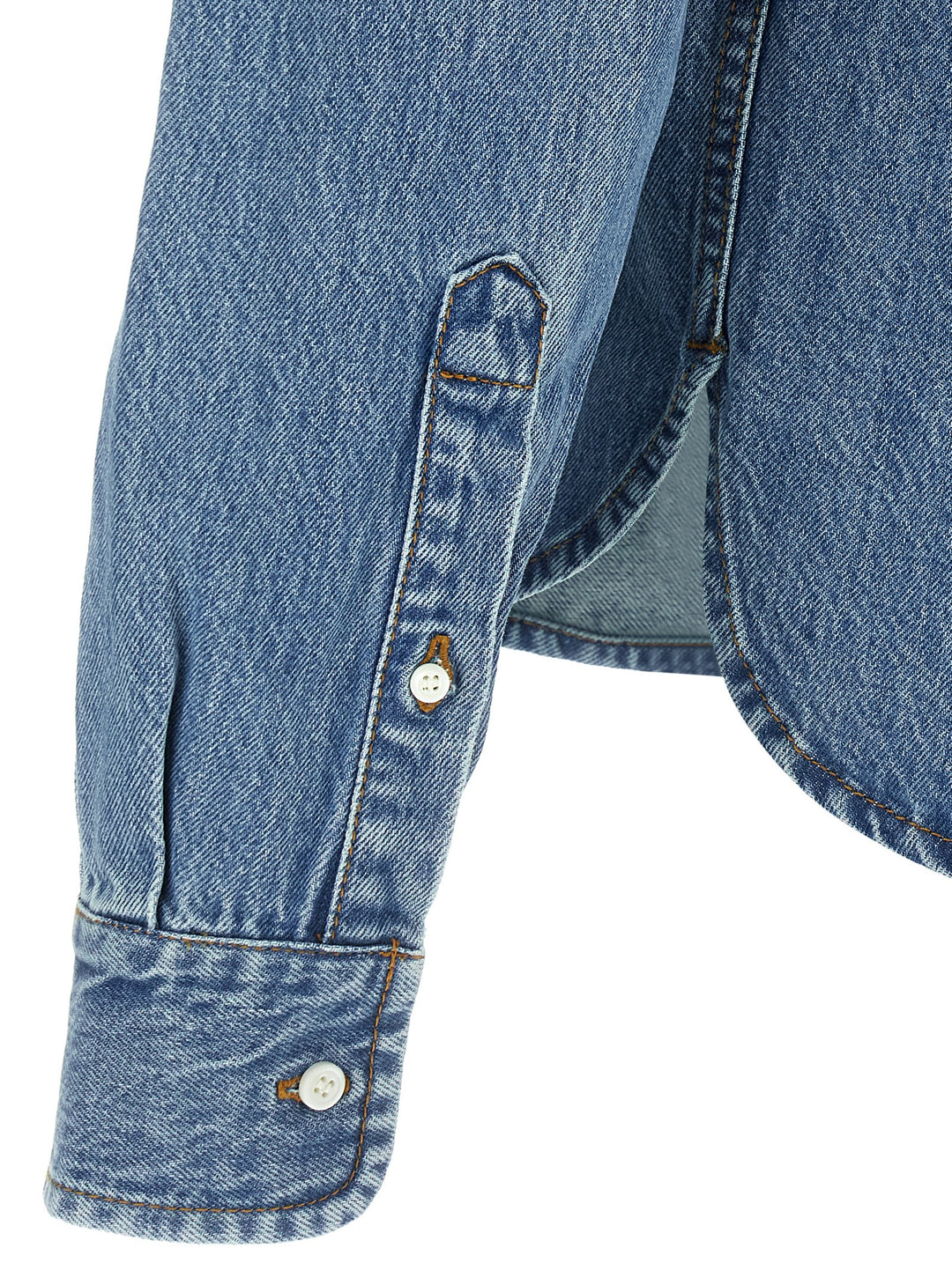 Jacquemus La Chemise De-Nîmes Simon Shirt and Blouse - Blue | 5cf2f870bea1731e55102c3d25e2fc3ea0ff7c21