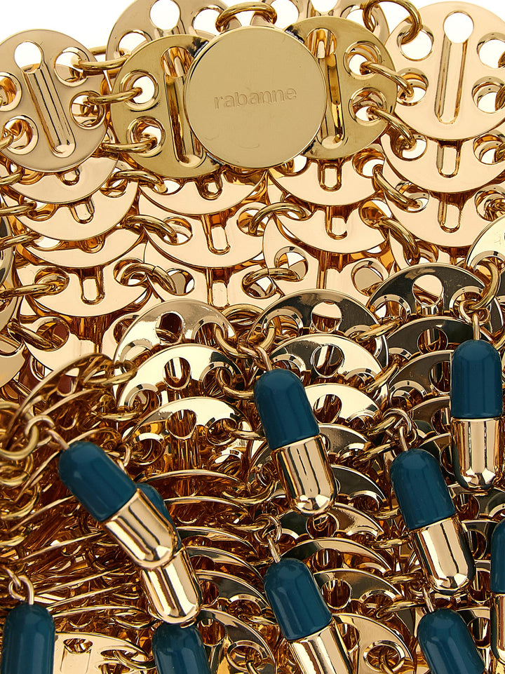 Paco Rabanne 1969 Nano Pils Shoulder Bags - Gold | 727d3bee1d8c10893c2ce3ea60074286732db75a