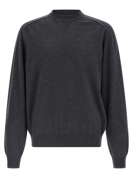 Le Sweater Brodé Sweaters And Cardigans Gray
