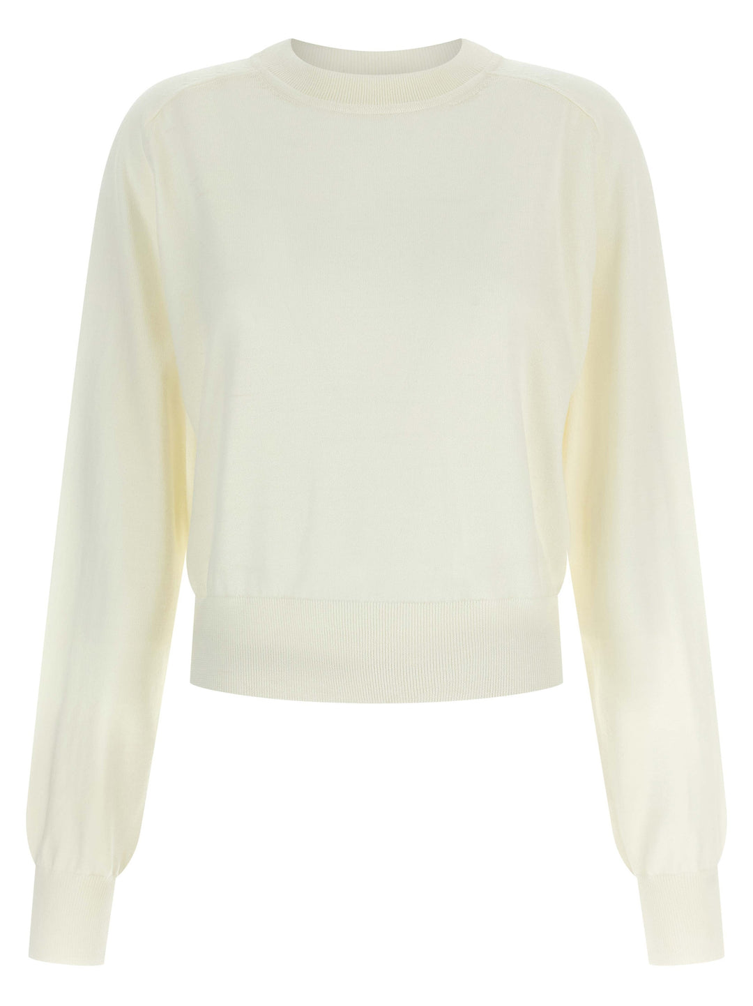Jacquemus Le Sweater Brodé Sweaters and Cardigans - White | ebc80d32231e64b90d54eb62f728f4c14ae71751