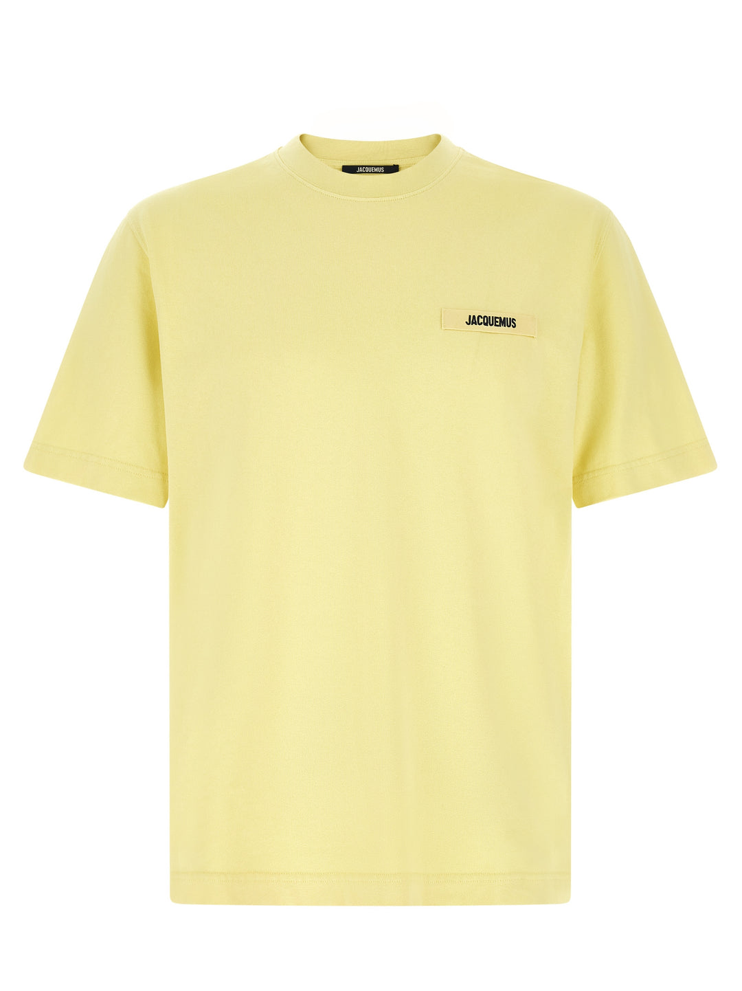 Jacquemus Le  Gros-Grain T-shirt - Yellow | 7f0c459452a547b936f702f6ff0a58ee310f4dc6