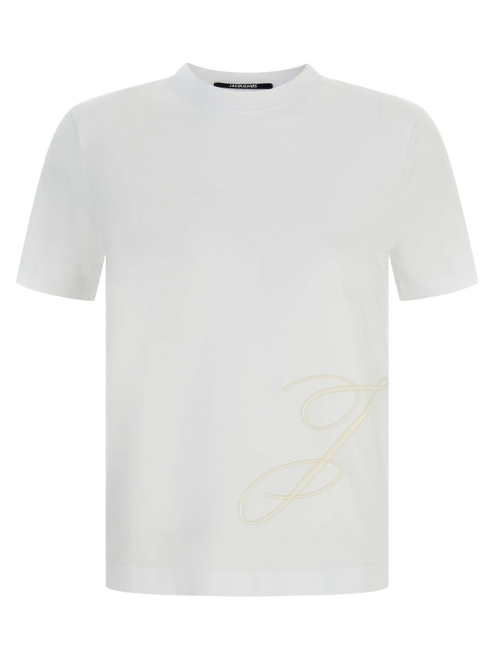 Jacquemus Le  J T-shirt - White | ff5b27f25365d5eb3a6132d27ba5275f93539379
