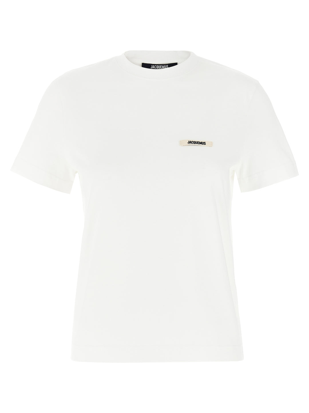 Jacquemus Le  Gros-Grain T-shirt - White | c6b750e9ccc3e0e78bace696e2561ef81b7171f0