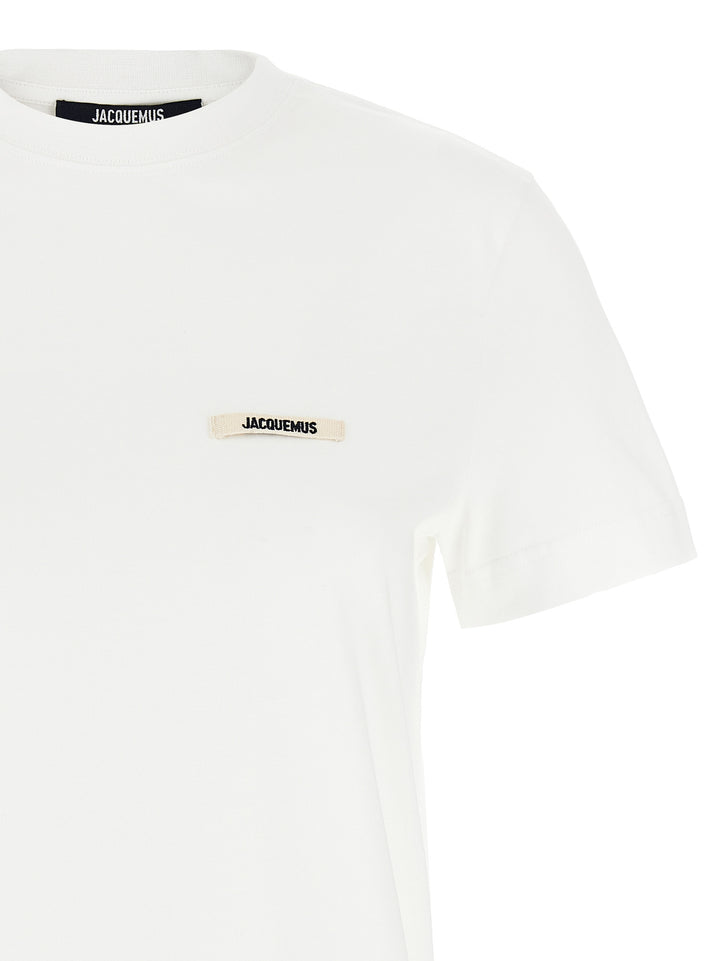 Jacquemus Le  Gros-Grain T-shirt - White | c027023ecd8fb2f033c09b1a6abe9091b506240f