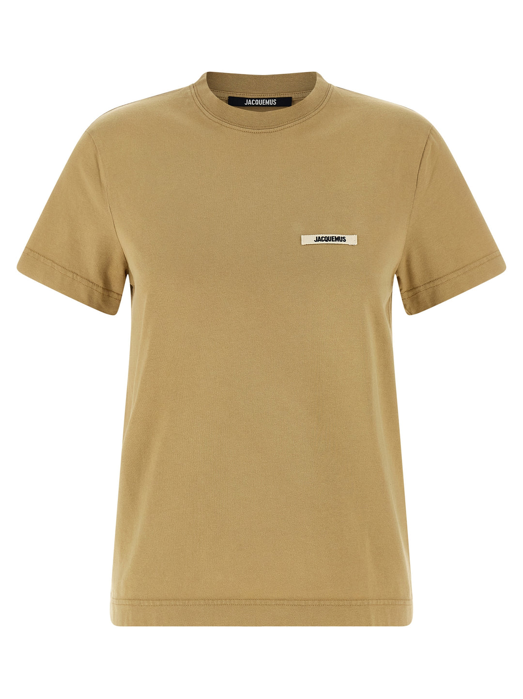 Jacquemus Le  Gros-Grain T-shirt - Beige | 4ecfa301c2811152678e4a8b747f04e46cff4aaf