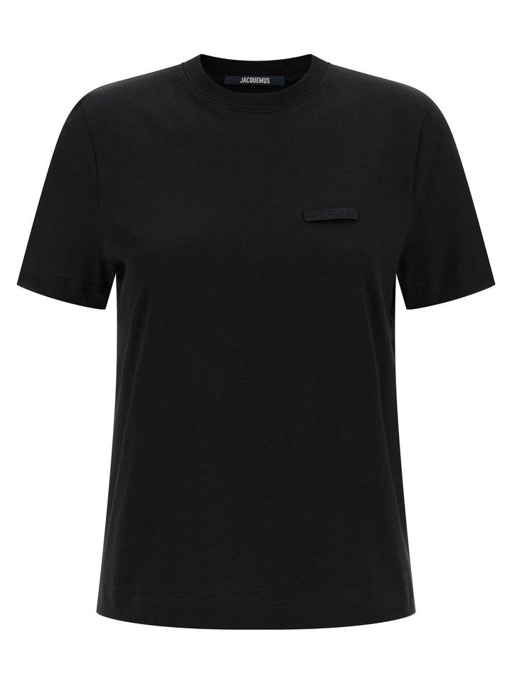 Jacquemus Le  Gros-Grain T-shirt - Black | a3d24c06aa91c62d5d093768b7a1cf95325ae750