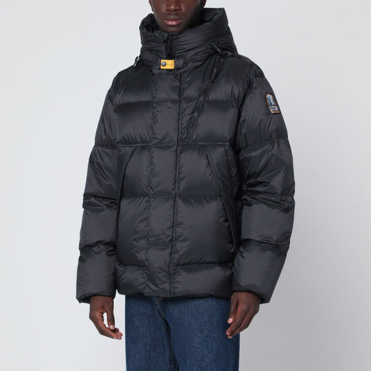 Black Cloud Hooded Down Jacket