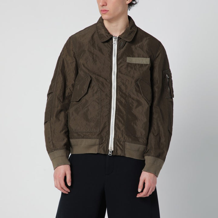 Sacai Coats & Jackets - Green | 53867281ebf0a7c6f8c74739c7f06b32d49fbb5c