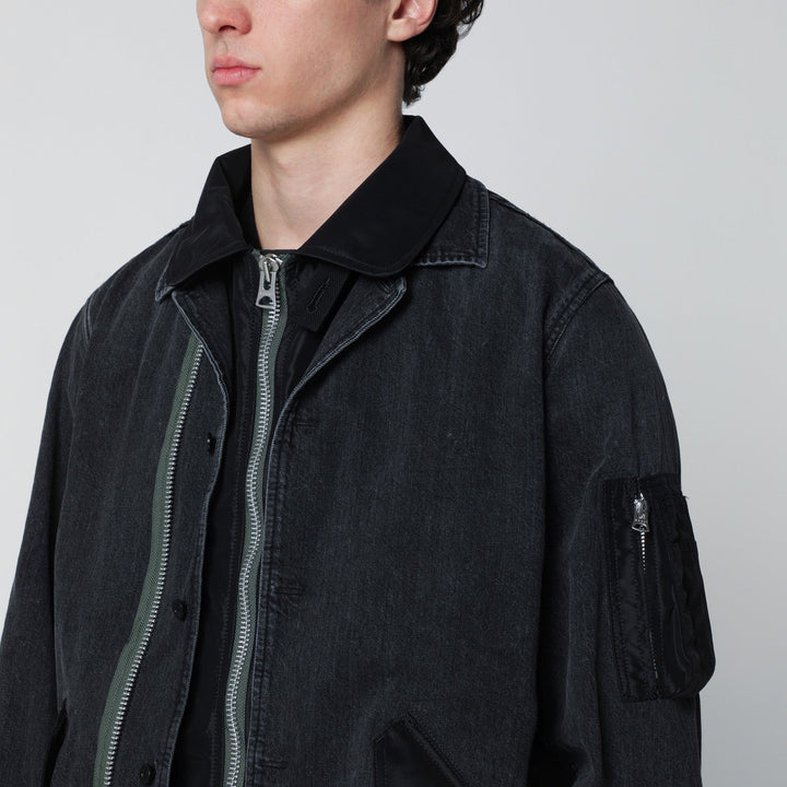Sacai Coats & Jackets - Black | 8f80f2012fa6862e86cd6c2b4080cbd9bce5fca4