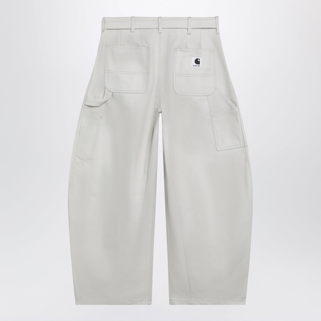 Sacai X Carhartt Wip Pants - White | bf5d5ee372f11ca67fe9b5b58221a912b0339a7c