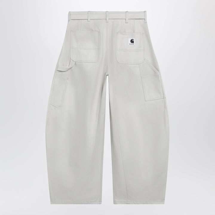 Sacai X Carhartt Wip Pants - White | bf5d5ee372f11ca67fe9b5b58221a912b0339a7c