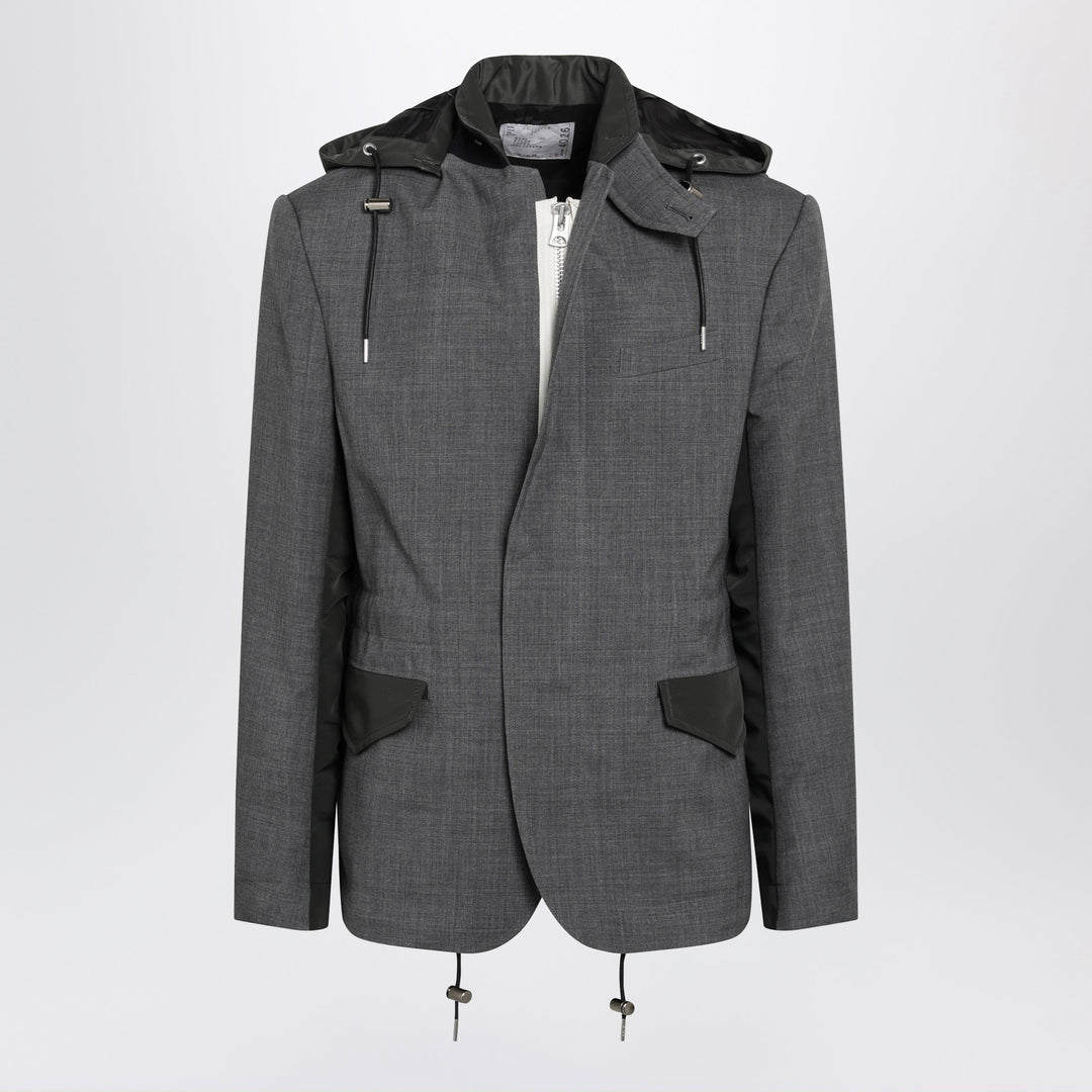 Sacai Coats & Jackets - Grey | 9c1680b6eaaceec55082b72643e46c3335031dfa