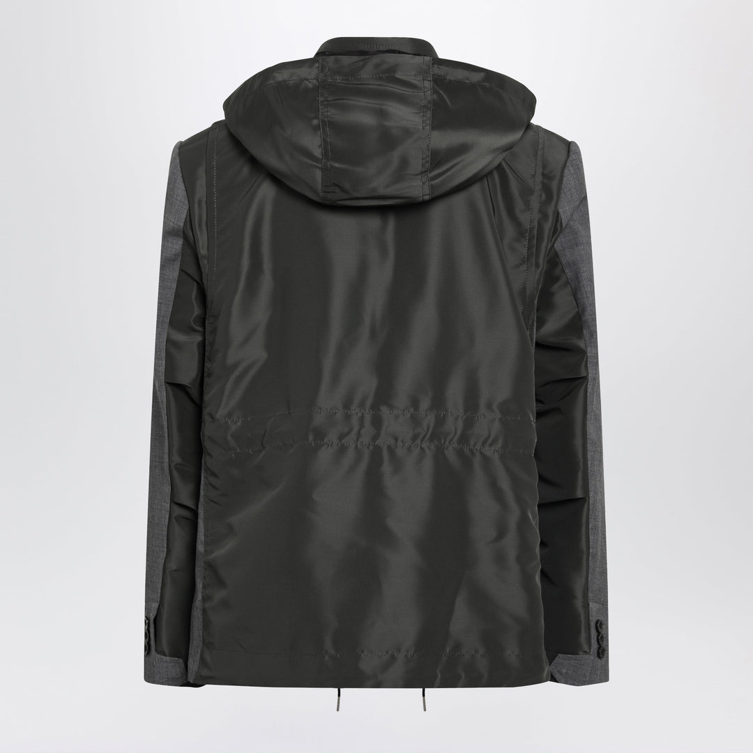 Sacai Coats & Jackets - Grey | e03a0126e73371add0d8378e3c69d36b2a445da6