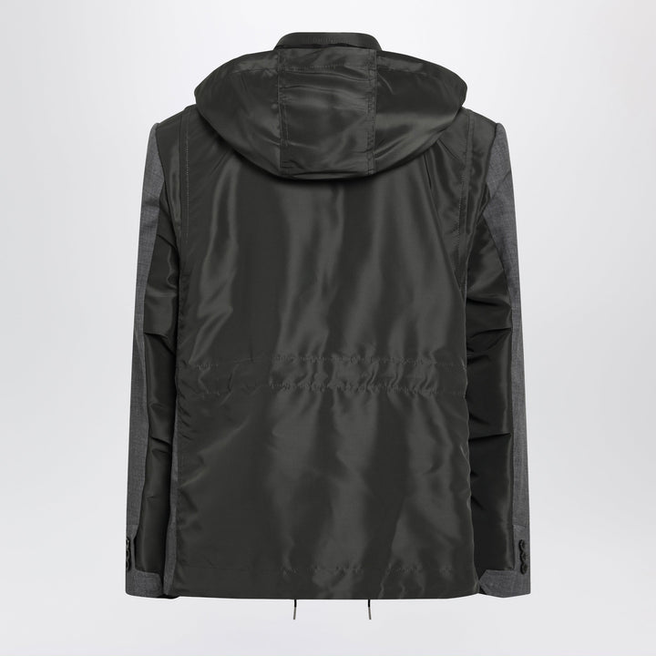 Sacai Coats & Jackets - Grey | e03a0126e73371add0d8378e3c69d36b2a445da6