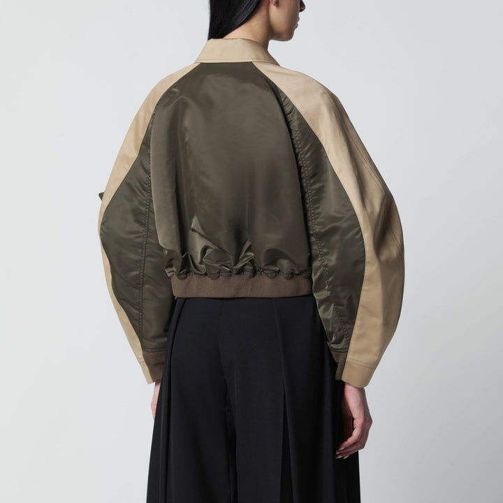 Sacai Coats & Jackets - Green | 71f61cc8433ecd38bc51a66291655c69f0ef2348
