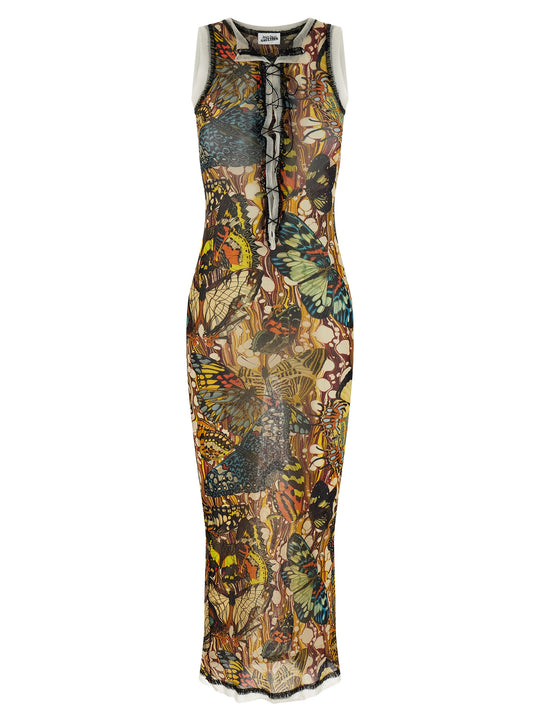 Re-Edition - The Yellow Butterfly Dresses Multicolor