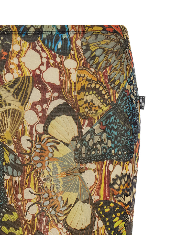 Jean Paul Gaultier Re-Edition - The Yellow Butterfly Skirts - Multicolor | 3829d53dd33ab442b1b644eae2cfa6993873f9f8