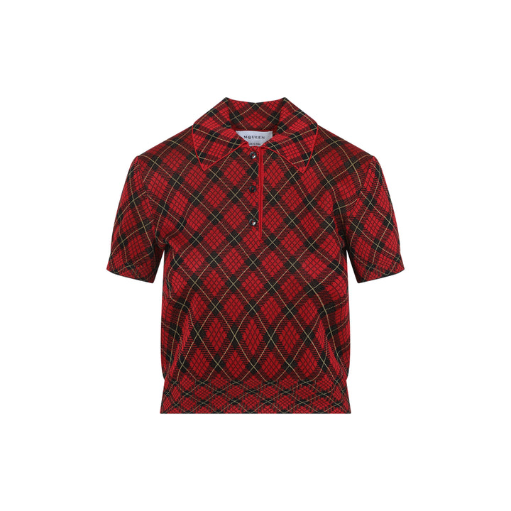 Alexander Mcqueen Polo - Red | fc6767c4cf34704b060f5207f495aadedd7d3973