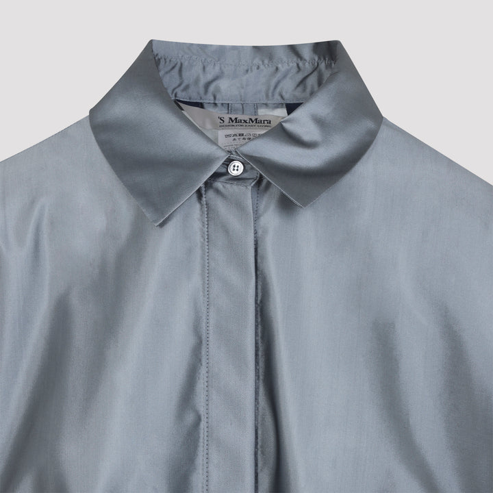 Max Mara`S Midi dresses - Blue | cf27660ce78bf361e1141405e25b186ced52c5d6