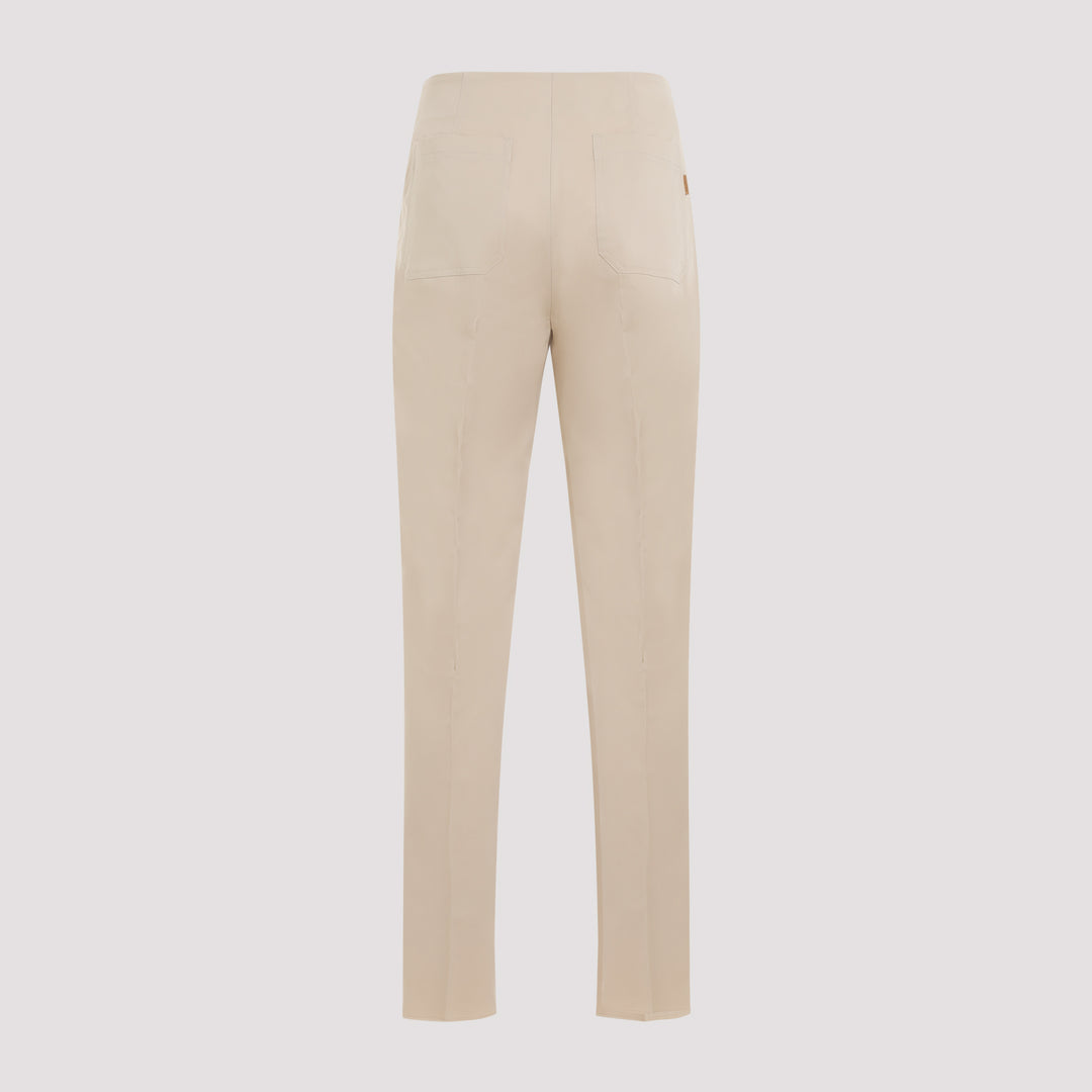 Max Mara Regular & straight leg - Nude & Neutrals | a8889728c6d7b7d8e2328cf4073a3bf4cba71ad9