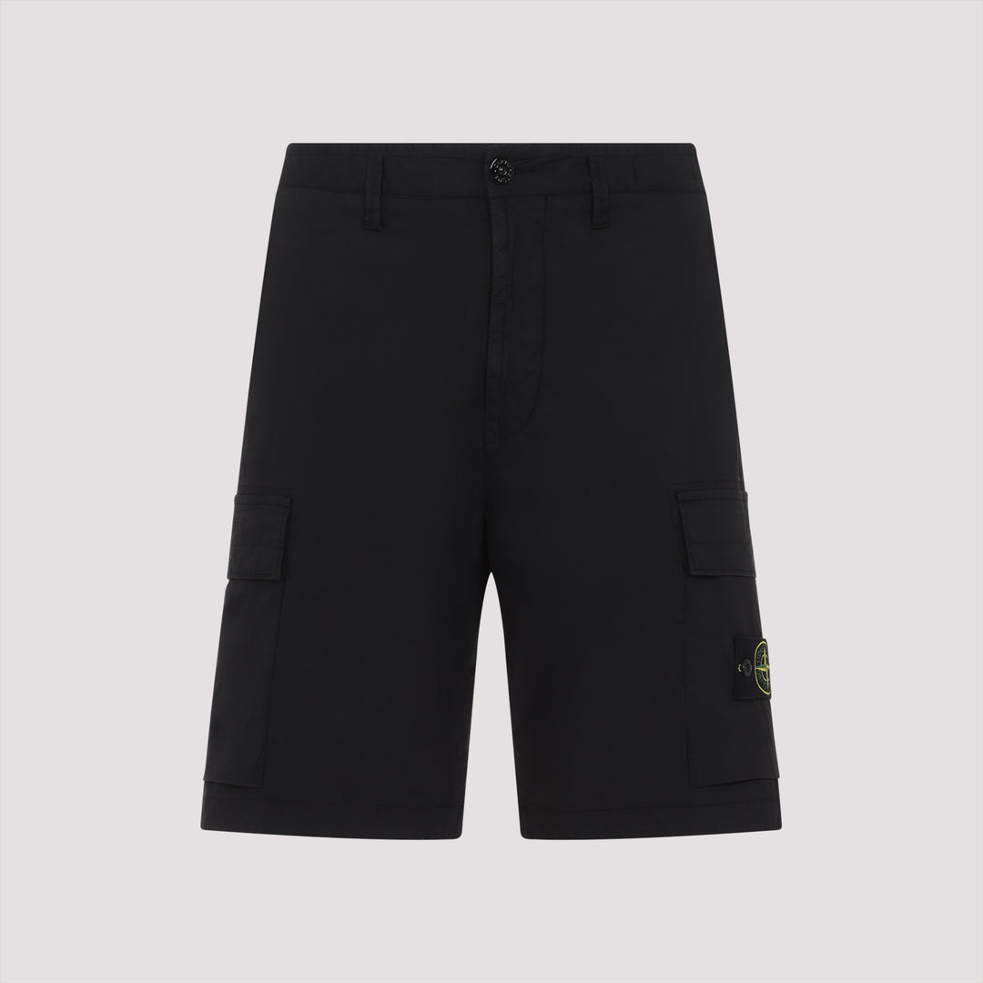 Stone Island Shorts - Black | 3fecae445cb6bdbba7cbb8850c091adfba9d5b51
