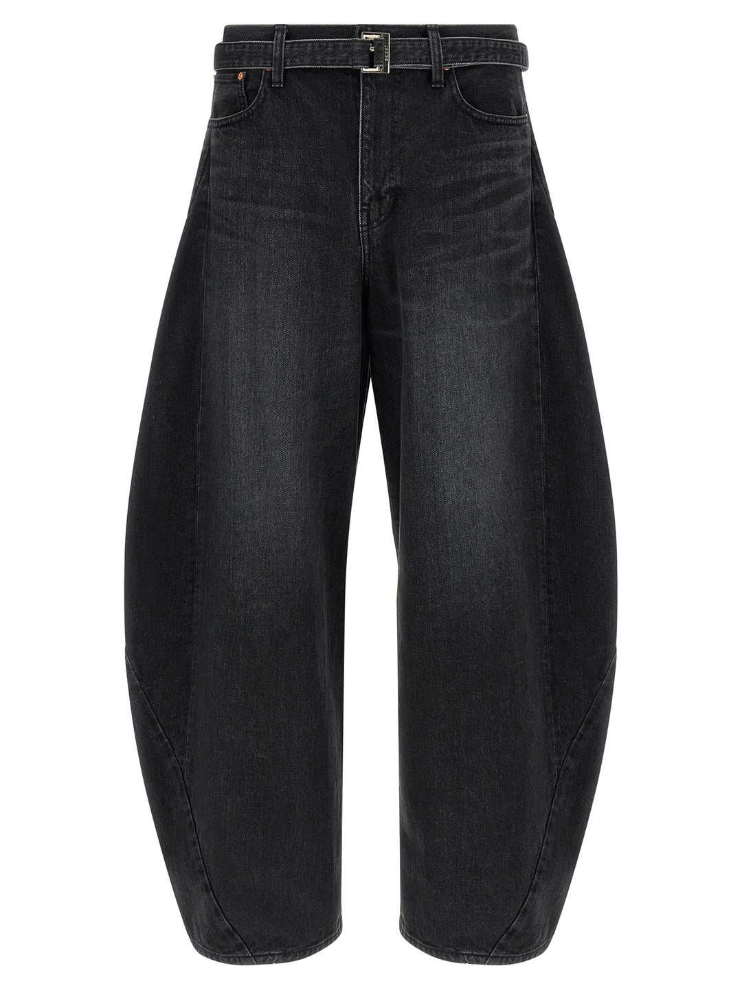 Sacai Extra Leg Jeans - Black | 7b352dec09363d9ba3f6aa953d6bfc0b766efd59