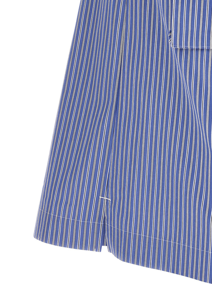 Sacai Striped Shirt Shirt and Blouse - Light Blue | 2be21a73ec25998507d09090911b089fec2a1971