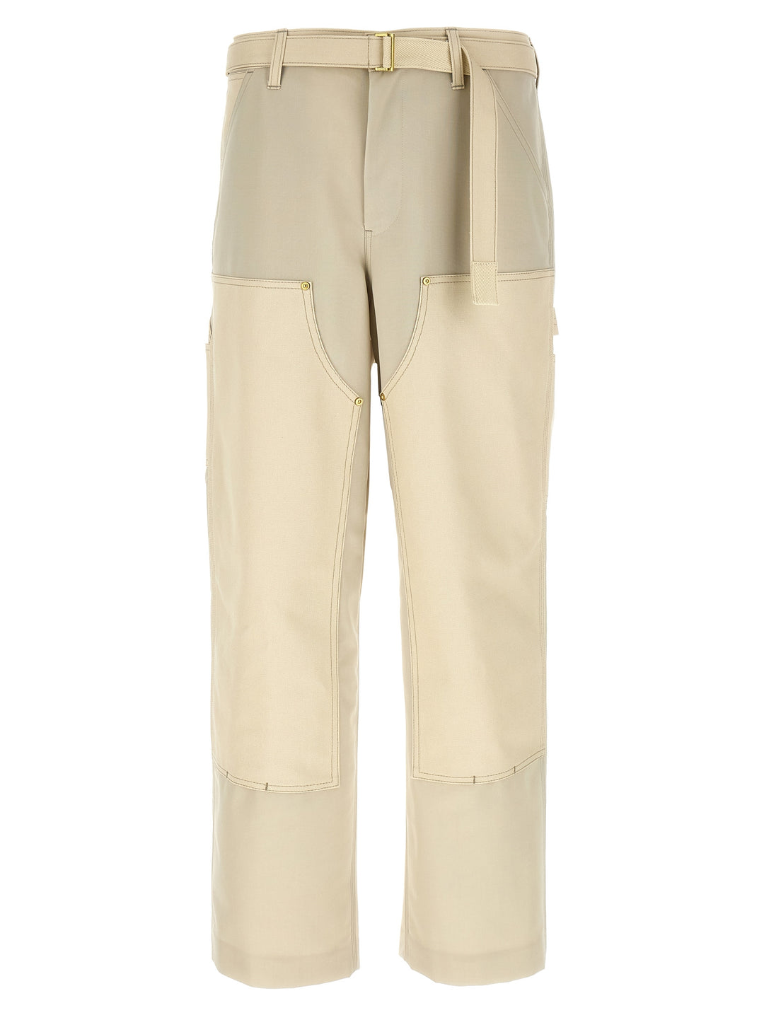 Sacai Duck Pants - Beige | c520812890255bf59b2997d3548ebe5215e9d5ae
