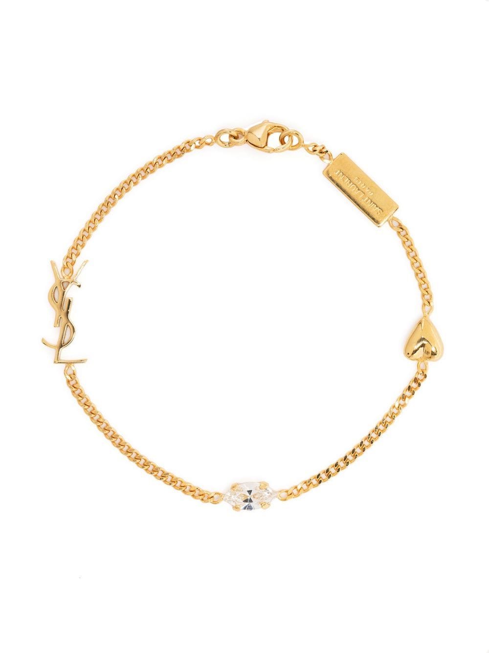 Saint Laurent Paris Bracciale - Metallic | 2e3ee5d8dcebbca92f9bfb4076400f5197f98c5d