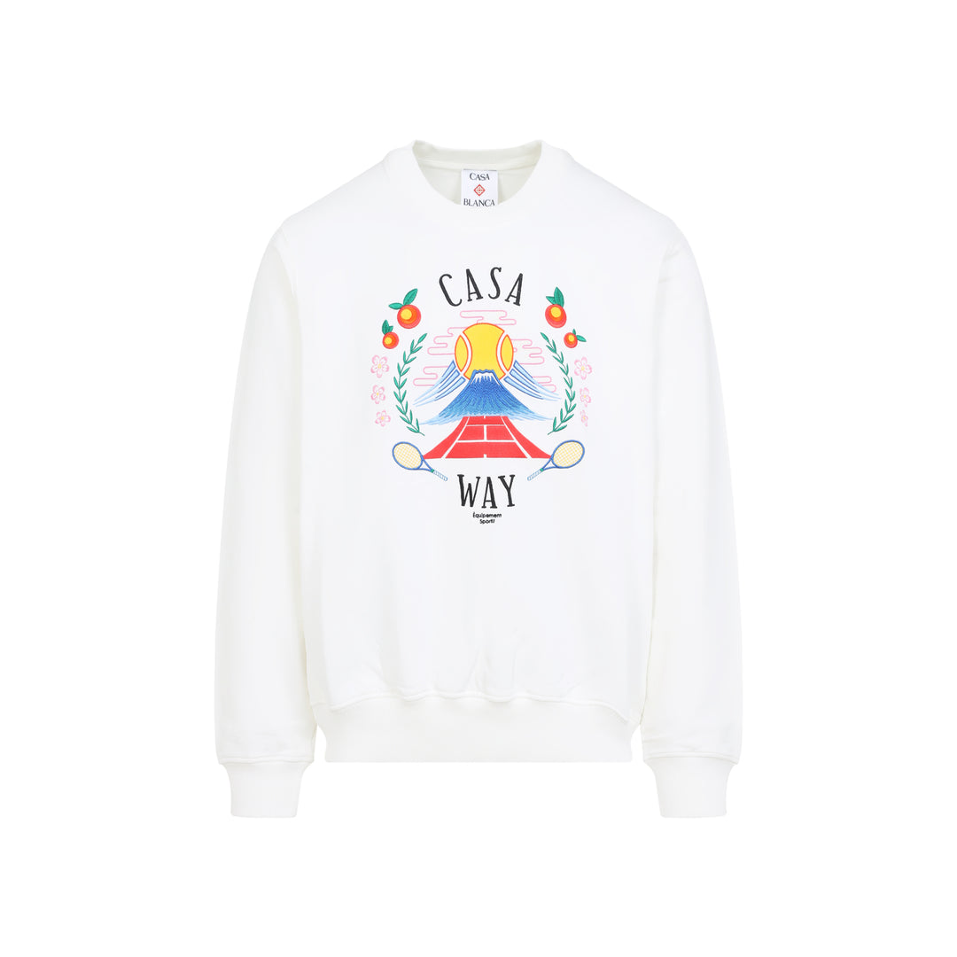 Casablanca Sweatshirts - White | 8462eb36486ab25decd579714ad471401cdf1a06