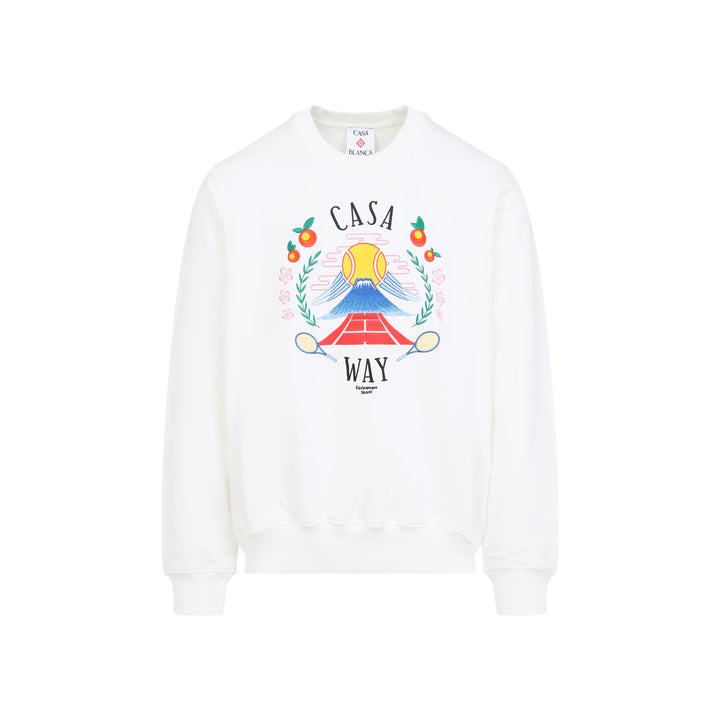 Casablanca Sweatshirts - White | 8462eb36486ab25decd579714ad471401cdf1a06