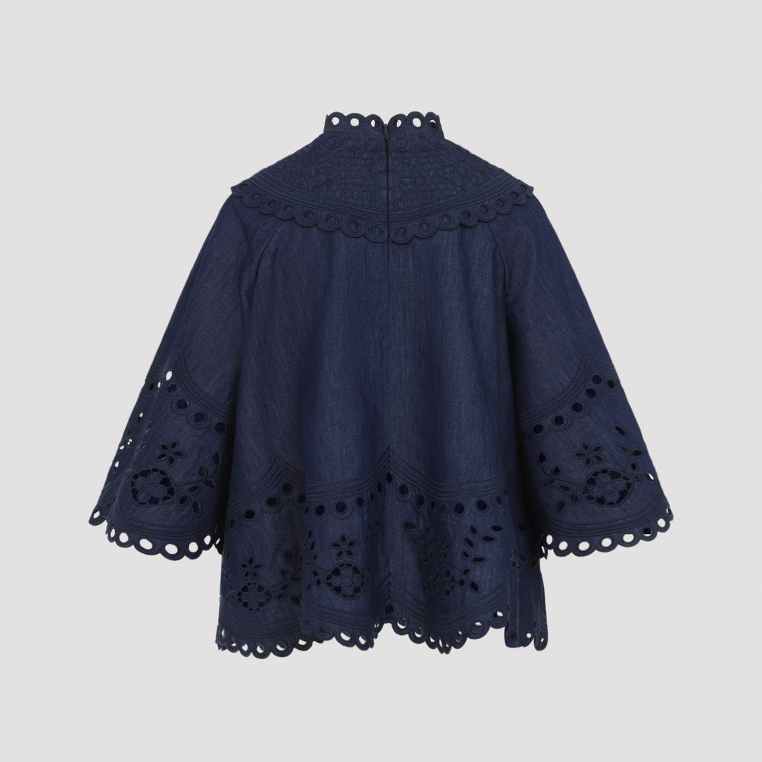 Zimmermann Tops - Blue | 4a4a408a46ee650edef0e96e65227f93f86e7000