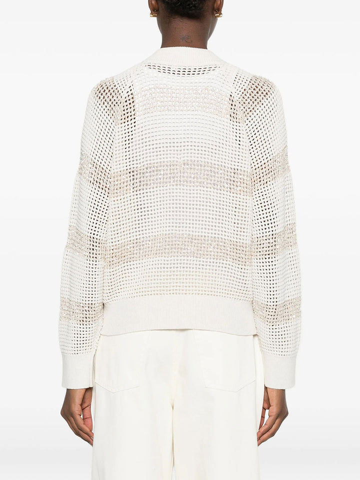 Brunello Cucinelli Cardigan - Nude & Neutrals | 0a4ebfe17f4392dbd1c38eae01b267f629751bba