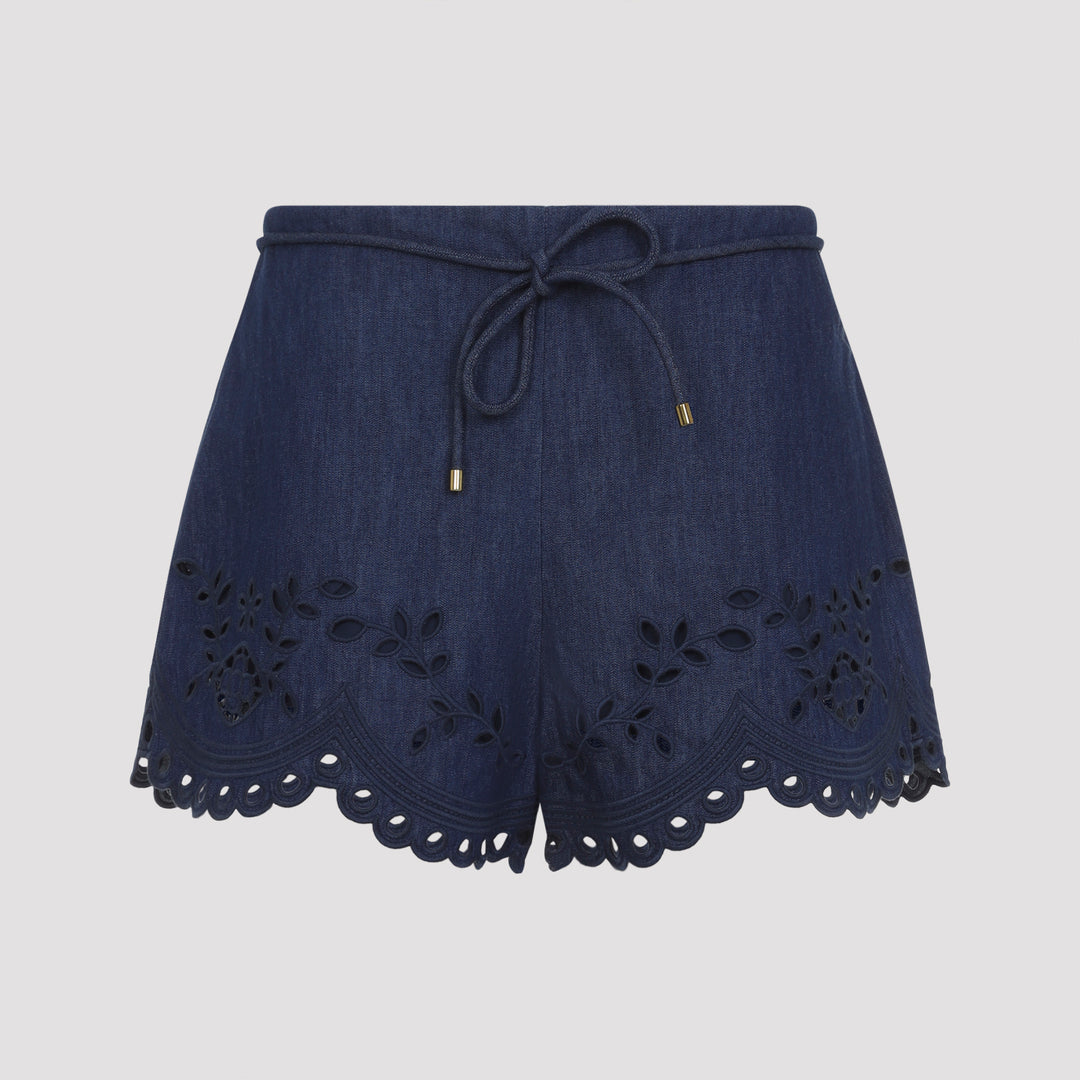 Zimmermann Bermuda - Blue | 6effb946d664a1a513ccdcac4998d6565c6b2cfe