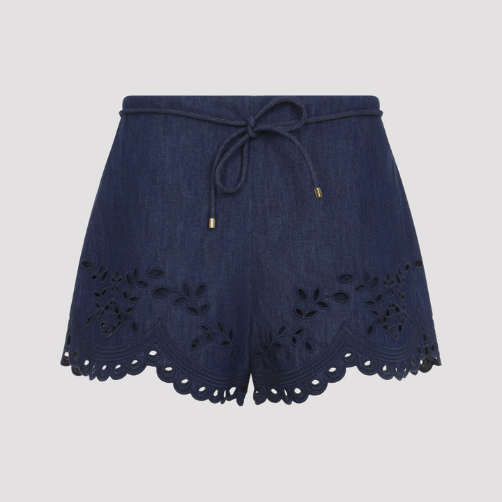 Zimmermann Bermuda - Blue | 6effb946d664a1a513ccdcac4998d6565c6b2cfe