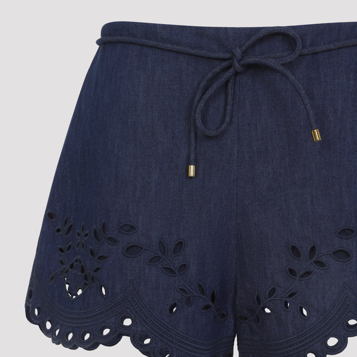 Zimmermann Bermuda - Blue | f5d796accfdbc4c2d41b15f511983fc781b28a5a