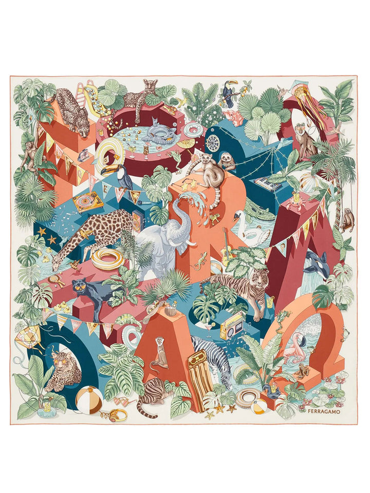 Ferragamo Foulards - Multicolour | c19ad138512bfc9b8ba1f96b9f69d820623cf07b