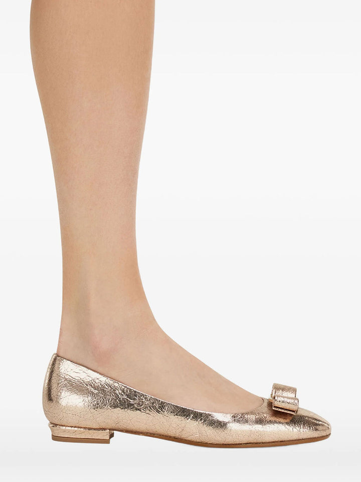 Ferragamo Ballerinas - Metallic | a3a1334f129bb5e8a9d9250f7db33bd21b2ab853