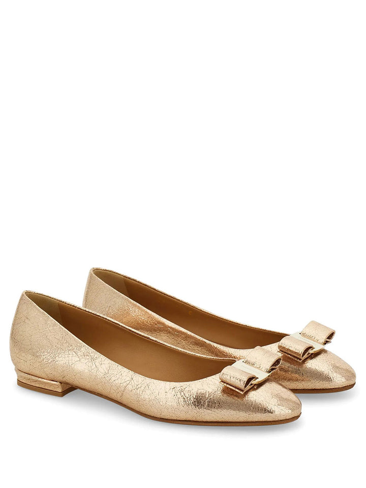 Ferragamo Ballerinas - Metallic | ef0f5493726dfcd8ff6a87fddcee90a5a88012f2