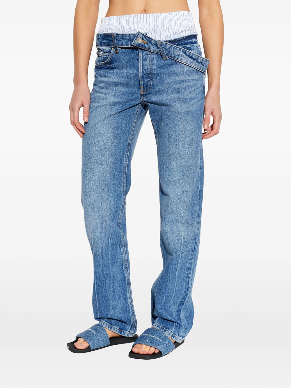 Alexander Wang Straight leg - Blue | 3e2810d6430c5130f626bb8a670ee05459344c51