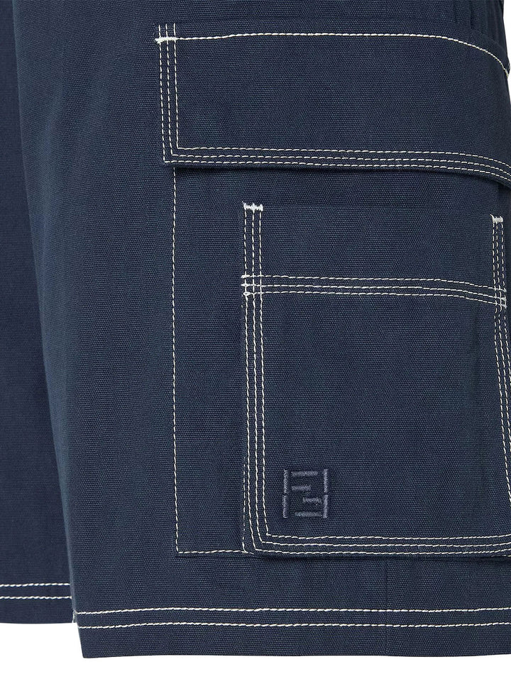 Fendi Short - Blue | 378a1700230690809312efd6fdee03c71042fb16