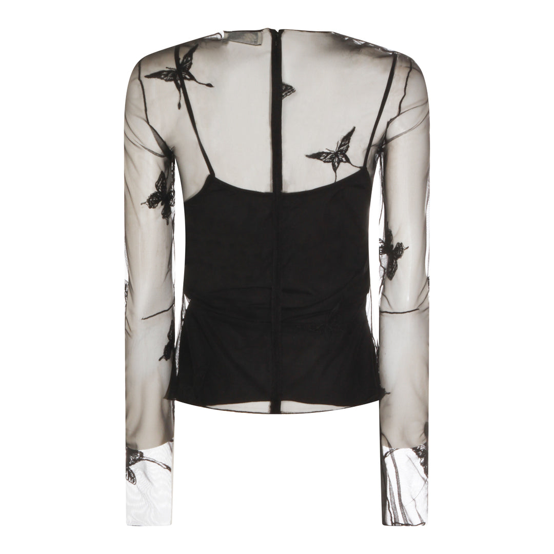 Blumarine Top - BLACK | 4d908d1cf66bfed87edc01bdf4f38deb748d6b37