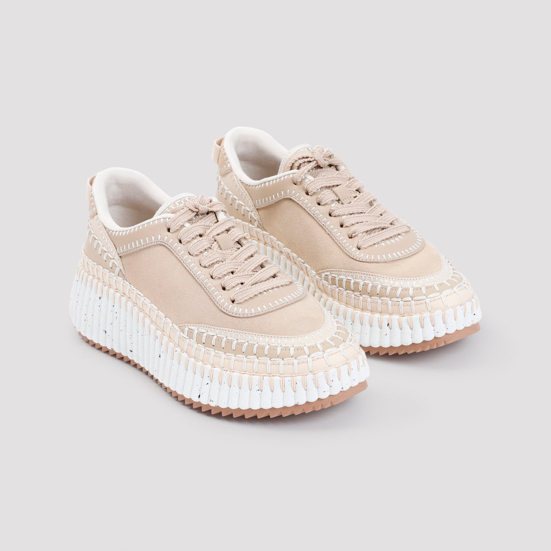 Chloe Sneakers - Nude & Neutrals | ee2416185accda4959d417f5878be8d30bc3fa04