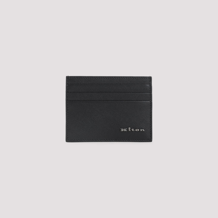 Kiton Credit card case - Black | f24d885299108644bc987f758fac2c51a74b38d2