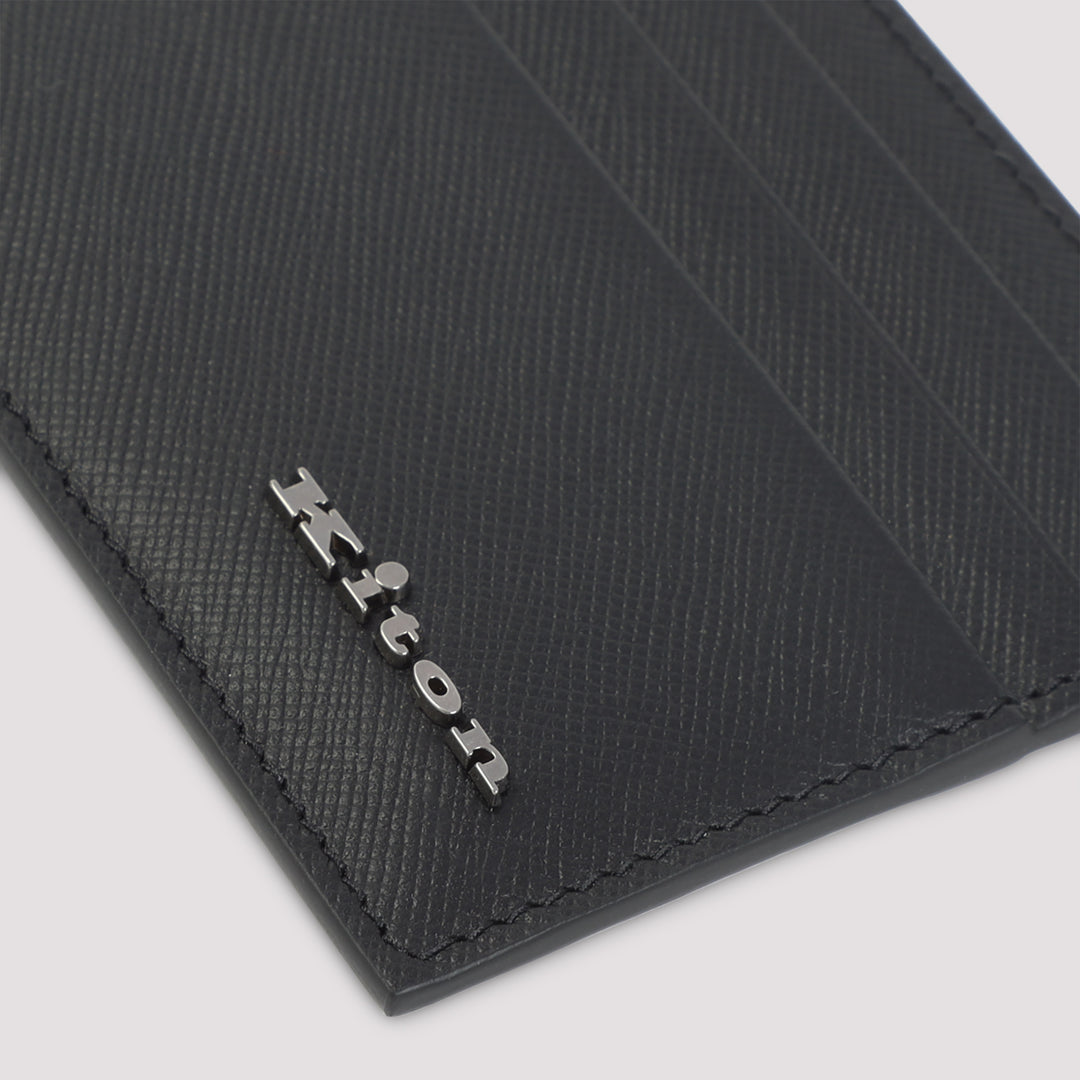 Kiton Credit card case - Black | 89231c95f8a330e357702a4c952a3560b911042d